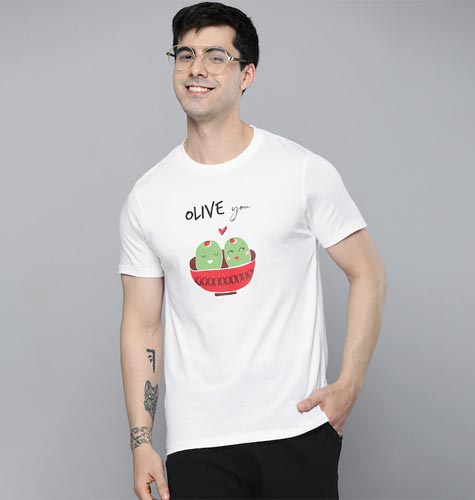 Men Pure Cotton Printed Night suit